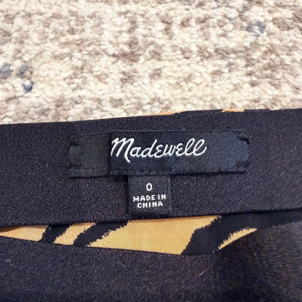 Madewell midi skirt